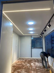 تشطيب كرفان من الداخل