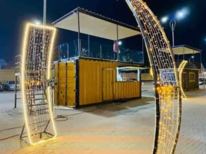 حاويات مجهزة للمطاعم